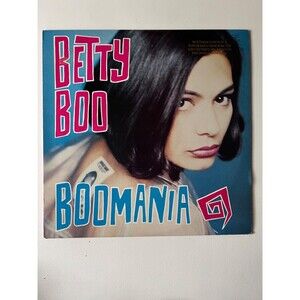 Betty Boo Boomania LP 1990 Sire Records 1-26360 PROMO Orig Inner VG+ Cleaned
